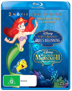 The Little Mermaid: Ariel's Beginning / The Little Mermaid 2: Return to the Sea (Blu-Ray)